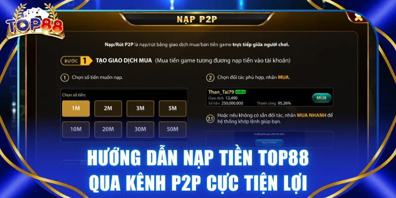 5 Kênh Nạp Tiền TOP88 Mà Tất Cả Người Chơi Cần Tìm Hiểu - winvexa88