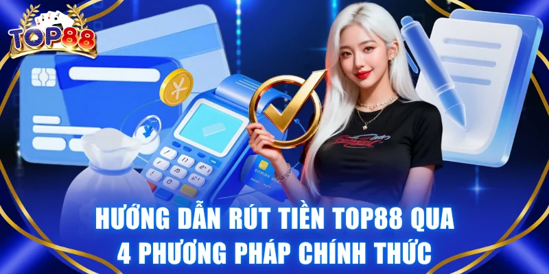 Hướng Dẫn Rút Tiền TOP88 Qua 4 Phương Pháp Chính Thức - winvexa88