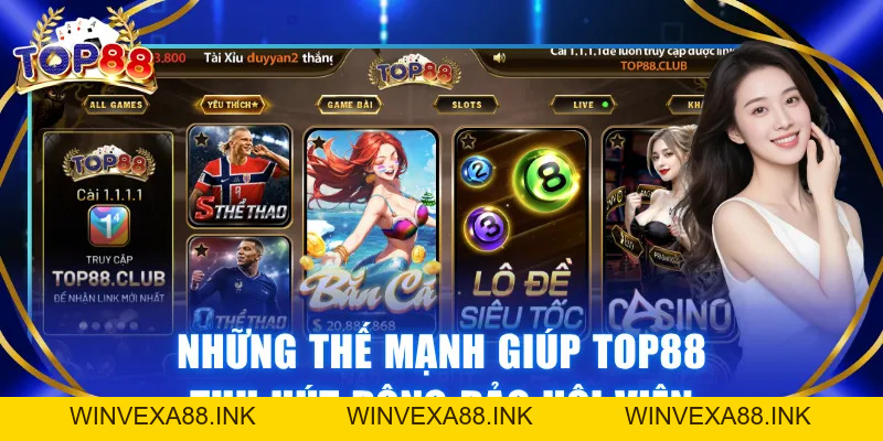 TOP88⭐Link Tải Cổng Game Giải Trí Đổi Thưởng Uy Tín 2026 - winvexa88