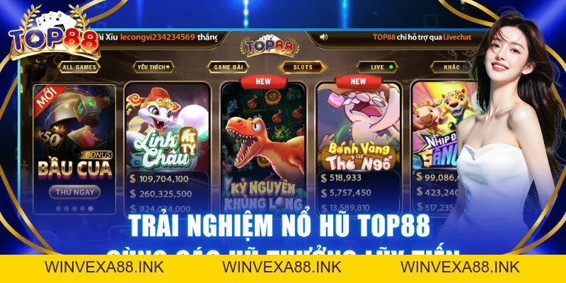 TOP88⭐Link Tải Cổng Game Giải Trí Đổi Thưởng Uy Tín 2026 - winvexa88
