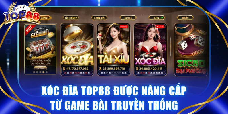 Xóc Đĩa TOP88 | Top 1 Game Bài Với Tỷ Lệ Thưởng Đến 1:16 - winvexa88